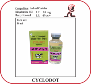 CYCLODOT Dicyclomine Hydrochloride Injection Manufacturer