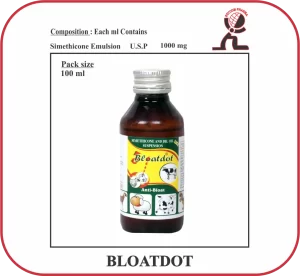 BLOATDOT Oral Suspension – Simethicone Veterinary Anti-Bloat Medicine