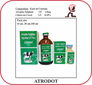 ATRODOT Atropine Sulphate Injection Manufacturer