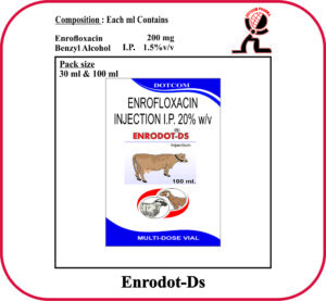 ENRODOT-DS Enrofloxacin Injection (DOUBLE STRENGTH) Manufacturer