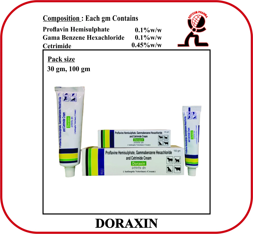 DORAXIN Veterinary Wound Care Cream