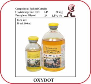 OXYDOT Oxytetracyline Injection Manufacturer