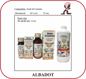 ALBADOT Oral Suspension (Albendazole Veterinary Anthelmintic)