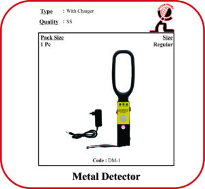 METAL DETECTOR WITH CHARGER