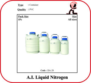 A.I. CONTAINER (FOR LIQUID NITROGEN)