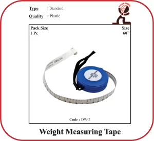 Weight Measuring Tape 2.5 Meter – Plastic Animal Weight Measurement Tape for Livestock
