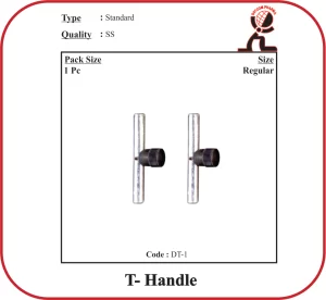 T Handle (Regular) – Stainless Steel Veterinary Surgical T-Handle Instrument (1 Pair)