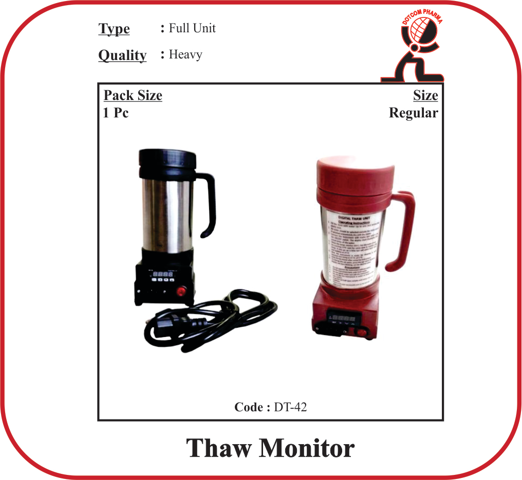 Thaw monitor full unit veterinary semen thawing unit for AI dose up to 38°C