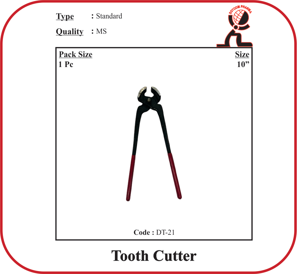Tooth cutter 10 inch stainless steel veterinary dental tool for animal mouth surgery
