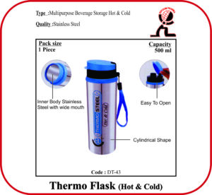 THERMO FLASK (HOT AND COLD)