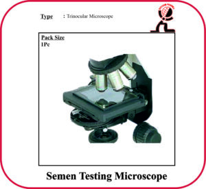 SEMEN TESTING TRINOCULAR MICROSCOPE