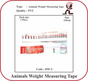 ANIMALS WEIGHT MEASURING TAPE