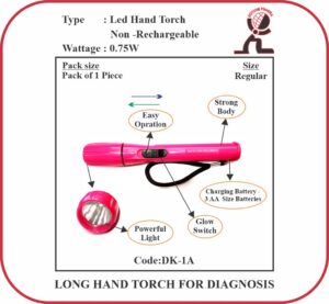LONG HAND TORCH FOR DIAGNOSIS