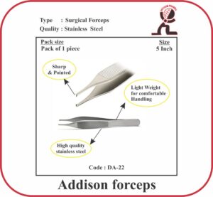 ADDISON DRESSING FORCEPS