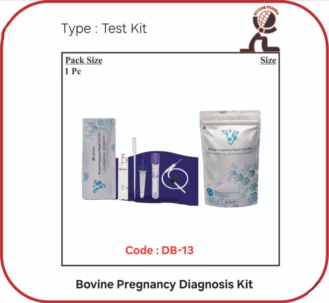 Bovine Pregnancy Rapid Test Kit for Accurate Dairy Cow Diagnosis