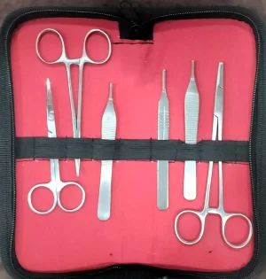 Suturing Set – Stainless Steel Veterinary Suture Kit for Wound Closure (Regular Size)