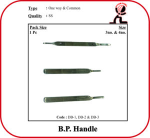 Read more about the article B.P. Handle: A Small Tool With a Big Role
