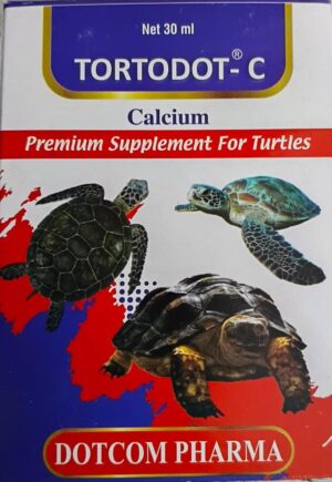 TORTODOT-C-Premium Turtle Calcium & Multivitamin Liquid – Shell & Metabolic Support